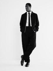 River Island Black Smart Shacket - Image 4 of 6