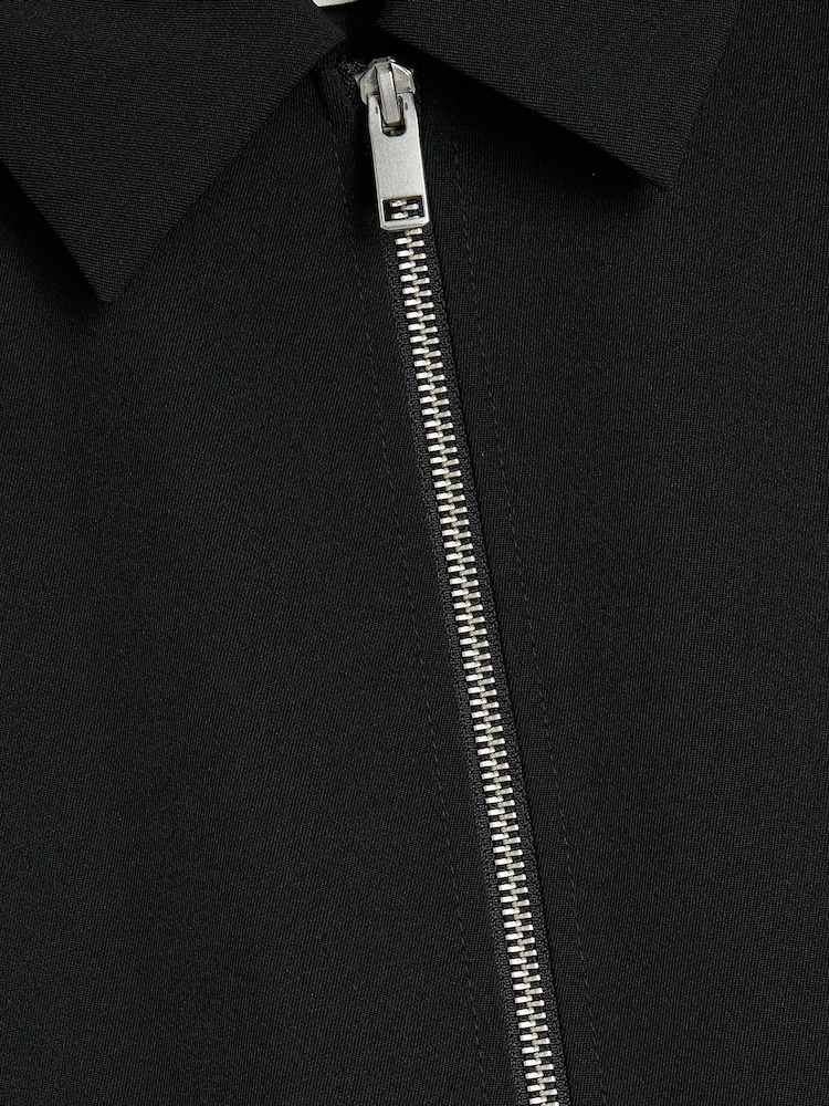 River Island Black Smart Shacket - Image 6 of 6