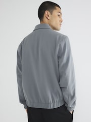 River Island Grey Smart Shacket - Image 2 of 6
