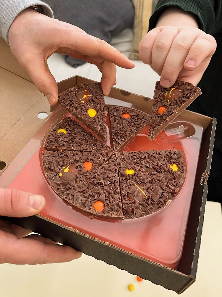 The Gourmet Chocolate Pizza Co Peanut Butter Chocolate Pizza - Image 1 of 4