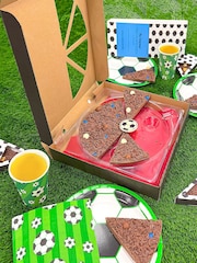 The Gourmet Chocolate Pizza Co Football Birthday Chocolate Gift Set - Image 1 of 4