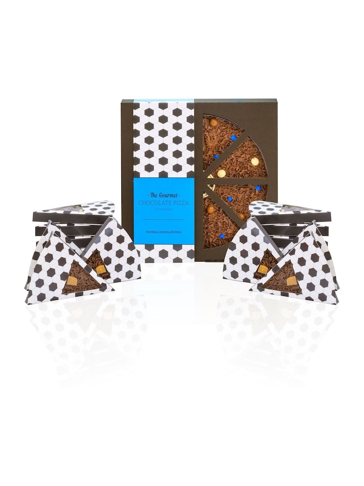 The Gourmet Chocolate Pizza Co Football Birthday Chocolate Gift Set - Image 2 of 4