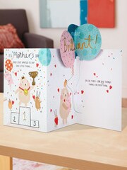 Hallmark No.1 Cute Animals Mother's Day Card - Image 1 of 4