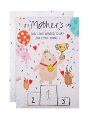 Hallmark No.1 Cute Animals Mother's Day Card - Image 2 of 4