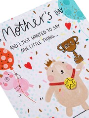 Hallmark No.1 Cute Animals Mother's Day Card - Image 3 of 4