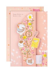 Hallmark Happy Wishes Mother's Day Card With Bookmark - Image 2 of 4