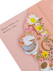 Hallmark Happy Wishes Mother's Day Card With Bookmark - Image 3 of 4