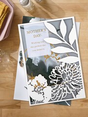 Hallmark Floral Laser Cut Mother's Day Card - Image 1 of 5