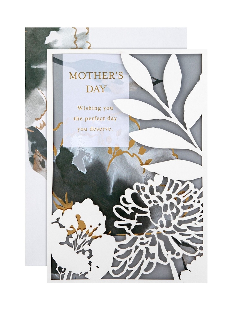 Hallmark Floral Laser Cut Mother's Day Card - Image 2 of 5