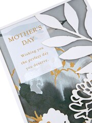 Hallmark Floral Laser Cut Mother's Day Card - Image 4 of 5