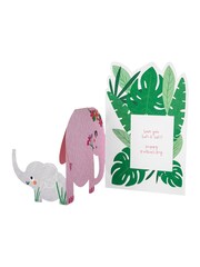 Hallmark Mummy Elephant & Baby Mothers Day Card - Image 5 of 6