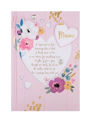 Hallmark Mum Classic Flower And Hearts Mother's Day Card - Image 3 of 6