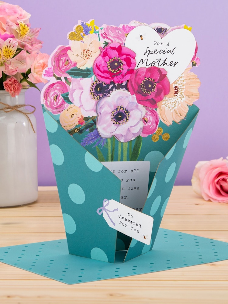 Hallmark Mother Bouquet of Flowers Mothers Day Card - Image 1 of 4