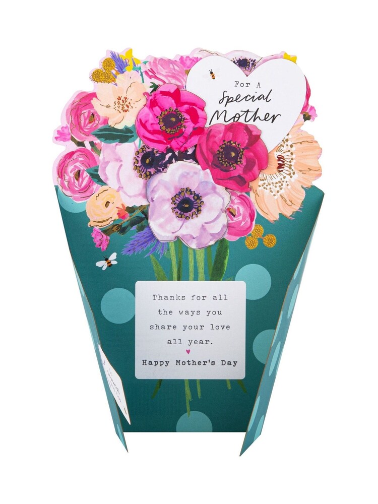 Hallmark Mother Bouquet of Flowers Mothers Day Card - Image 4 of 4 Hallmark Mother Bouquet of Flowers Mothers Day Card - Image 4 of 4