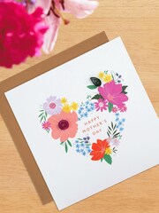 Hallmark Quilled Floral Heart Mother's Day Card - Image 1 of 5