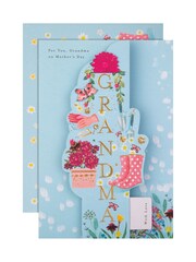 Hallmark Grandma Floral Mothers Day Card With Bookmark - Image 2 of 4