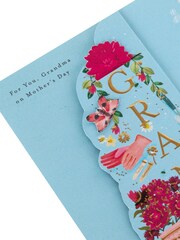 Hallmark Grandma Floral Mothers Day Card With Bookmark - Image 3 of 4