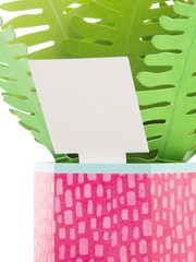 Hallmark 3D Pop Up Fern Plant Mothers Day Card - Image 6 of 6