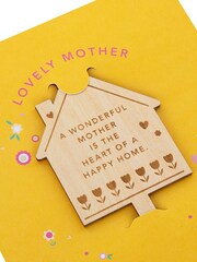 Hallmark Mother Lovely Wooden Keepsake Mother's Day Card - Image 3 of 4
