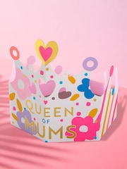 Hallmark Queen of Mums Wearable Crown Mother's Day Card - Image 1 of 6