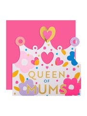 Hallmark Queen of Mums Wearable Crown Mother's Day Card - Image 4 of 6