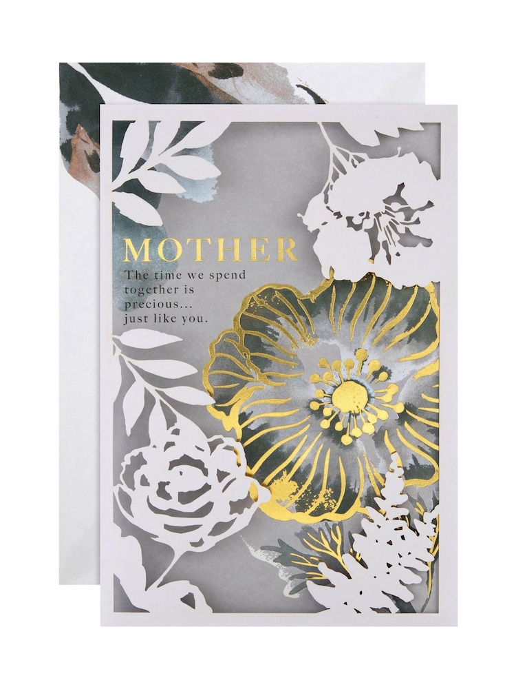 Hallmark Floral Tri-Fold Mothers Day Card - Image 2 of 4