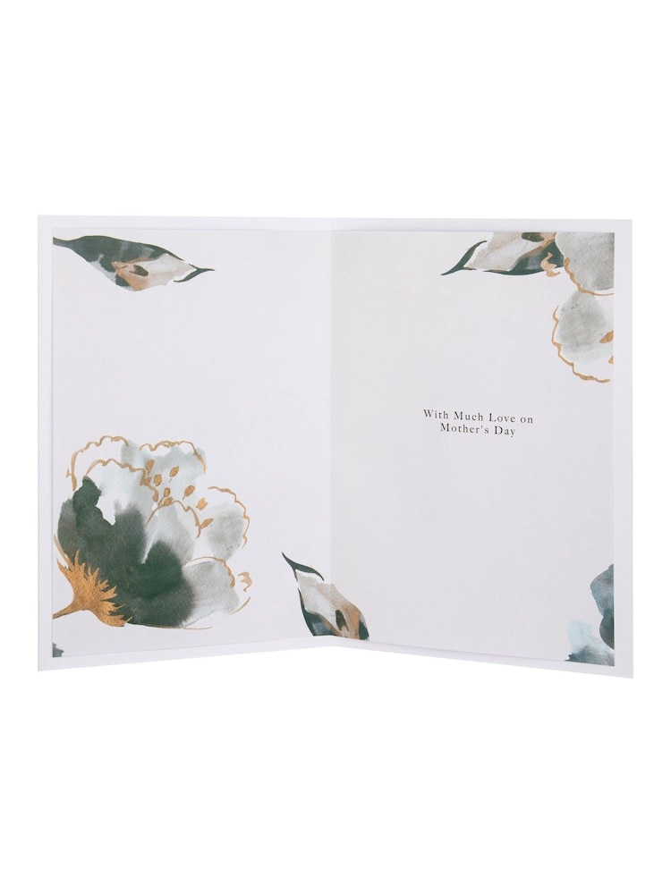 Hallmark Floral Tri-Fold Mothers Day Card - Image 4 of 4