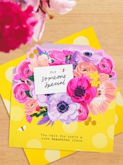 Hallmark Someone Special Floral Bouquet Mothers Day Card - Image 1 of 4