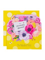 Hallmark Someone Special Floral Bouquet Mothers Day Card - Image 2 of 4