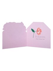Hallmark Someone Special Floral Bouquet Mothers Day Card - Image 4 of 4