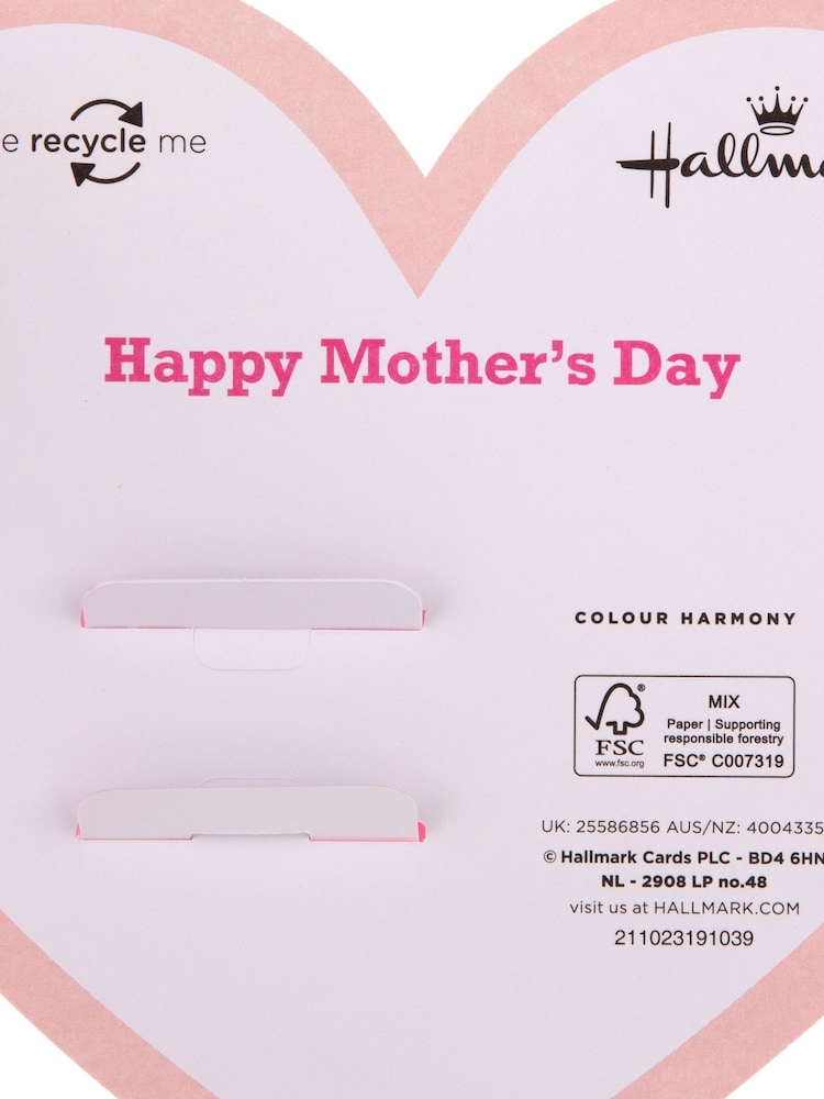 Hallmark Mother's Day 3D I Love Mum Pull Out Banner Card - Image 6 of 6