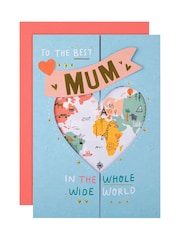 Hallmark Best Mum In The Whole World Mothers Day Card - Image 3 of 5