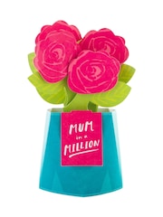 Hallmark 3D Pop-Up Flowers Mothers Day Card - Image 2 of 6