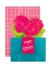 Hallmark 3D Pop-Up Flowers Mothers Day Card - Image 3 of 6