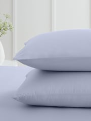 Bianca Lavender 200 Thread Count 100% Cotton Pillowcase Pair - Image 2 of 4