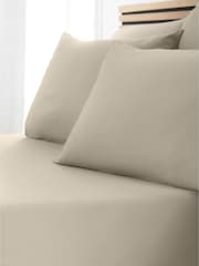 Catherine Lansfield Natural So Soft Non-Iron Fitted Sheet - Image 4 of 4