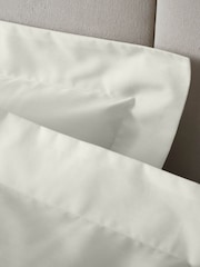 Bianca Set of 2 Cream 180 Thread Count Cotton Oxford Pillowcases - Image 2 of 3