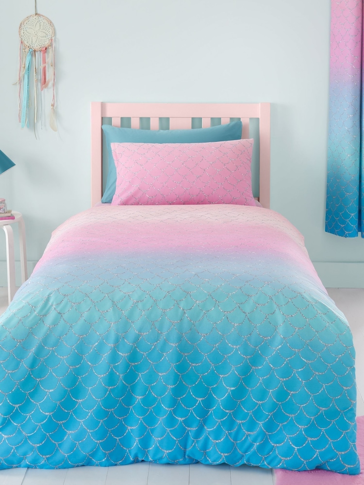 Catherine Lansfield Mermaid Ombre Fitted Sheet - Imagem 2 de 2