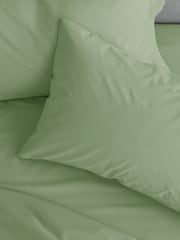 Catherine Lansfield Set of 2 Easy Iron Percale Pillowcases - Imagem 1 de 2