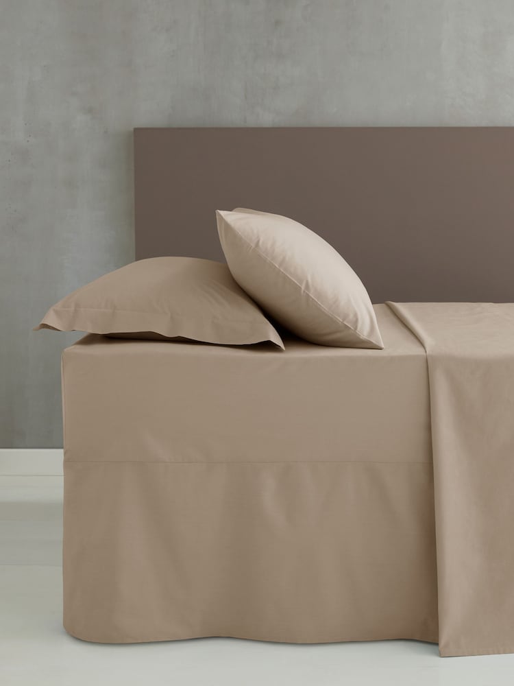 Catherine Lansfield Set of 2 Easy Iron Percale Pillowcases - Imagem 2 de 2