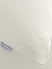 Bianca Cream 200 Thread Count 100% Cotton Pillowcase Pair - Image 3 of 4