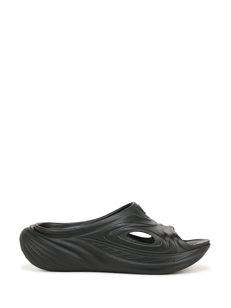 Negro - Vionic Unisex Cove Rx Recovery Arch Support Sandals - Imagen 1 de 7