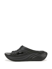 Negro - Vionic Unisex Cove Rx Recovery Arch Support Sandals - Imagen 2 de 7
