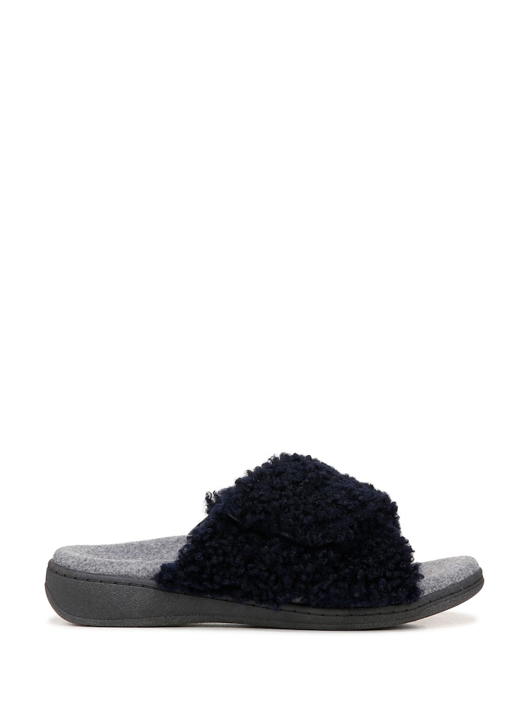 Синий - Vionic Regular Fit Relax II Arch Support Slippers - Image 1 of 7