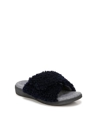 Синий - Vionic Regular Fit Relax II Arch Support Slippers - Image 3 of 7