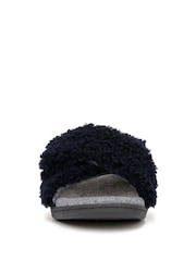 Синий - Vionic Regular Fit Relax II Arch Support Slippers - Image 4 of 7