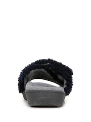 Синий - Vionic Regular Fit Relax II Arch Support Slippers - Image 5 of 7