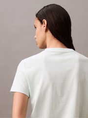 Blanco - Calvin Klein 100% Cotton Logo T-Shirt - Imagen 3 de 6
