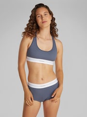 Azul - Calvin Klein Rib Lightly Lined Bralette - Imagen 2 de 5