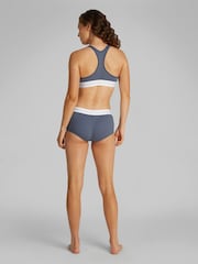 Azul - Calvin Klein Rib Lightly Lined Bralette - Imagen 3 de 5
